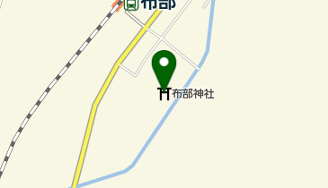 布部神社の地図画像