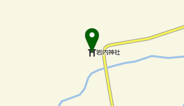 岩内神社の地図画像