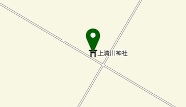 上清川神社の地図画像
