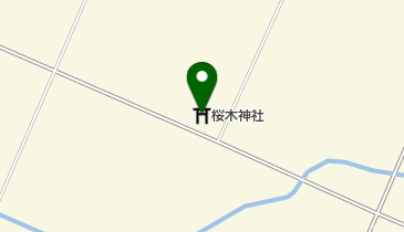 桜木神社の地図画像