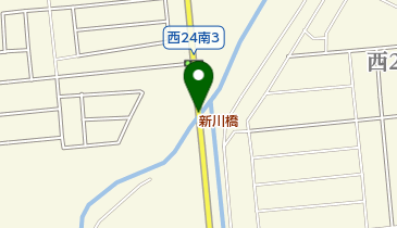 新川橋の地図画像