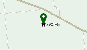 上然別神社の地図画像