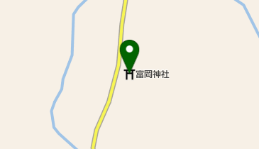 富岡神社の地図画像