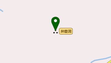 弁慶洞の地図画像