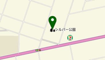 シルバー公園の地図画像