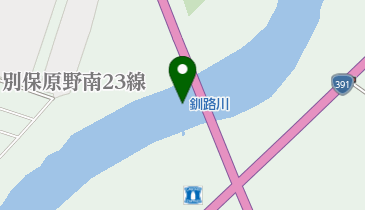 釧路川の地図画像