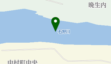 石狩川の地図画像