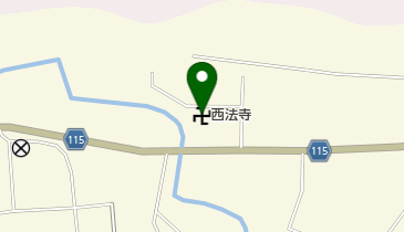 西法寺の地図画像