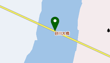 砂川大橋の地図画像