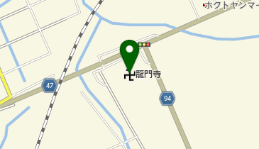 龍門寺の地図画像