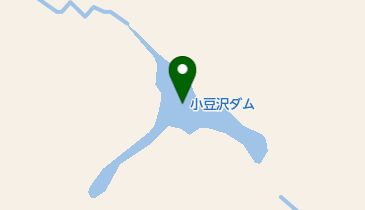 小豆沢ダムの地図画像