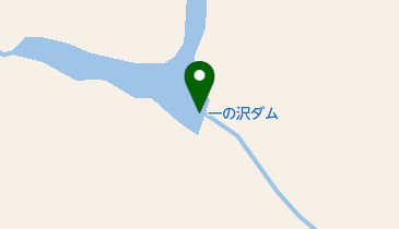 一の沢ダムの地図画像
