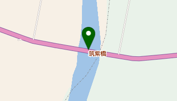 筑紫橋の地図画像