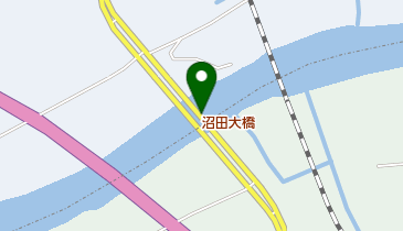 沼田大橋の地図画像