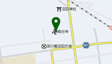 高台寺の地図画像