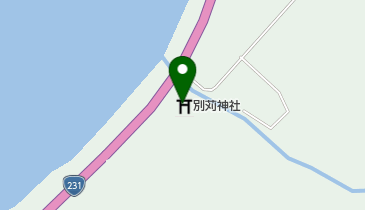 別苅神社の地図画像