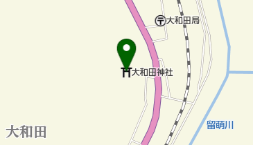 大和田神社の地図画像