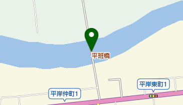 平班橋の地図画像