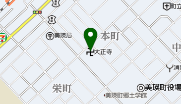 大正寺の地図画像