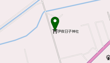 伊夜日子神社の地図画像