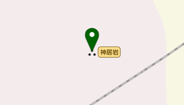 神居岩の地図画像