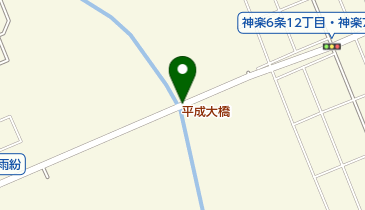 平成大橋の地図画像