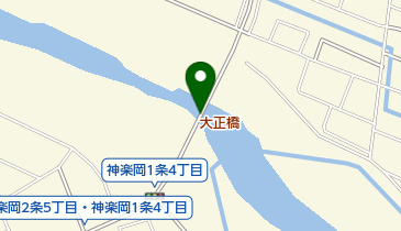 大正橋の地図画像