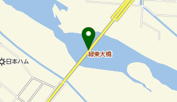 緑東大橋の地図画像