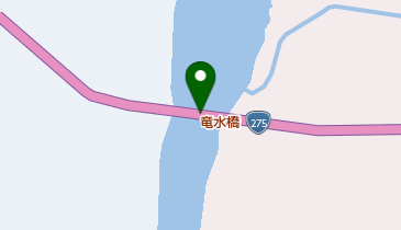 竜水橋の地図画像