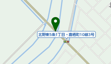 鷹栖橋の地図画像