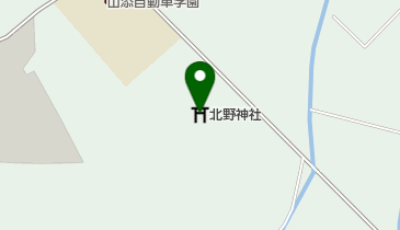 北野神社の地図画像