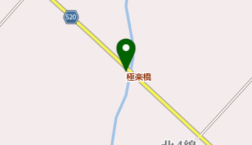 極楽橋の地図画像