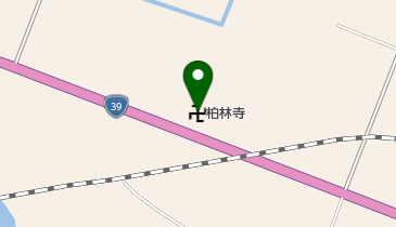 柏林寺の地図画像