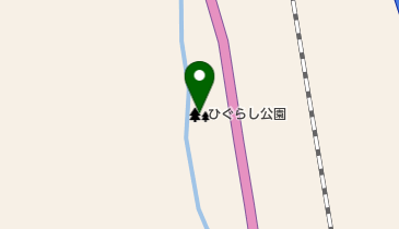 ひぐらし公園の地図画像