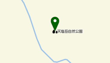 天塩岳自然公園の地図画像
