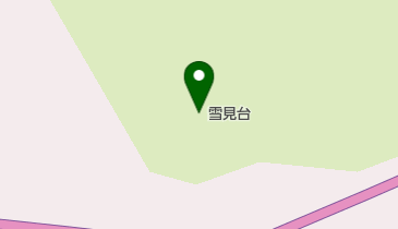雪見台の地図画像