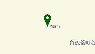 白銀台の地図画像