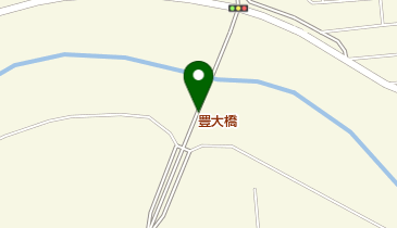 豊大橋の地図画像