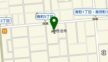 念法寺の地図画像