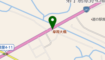 摩周大橋の地図画像