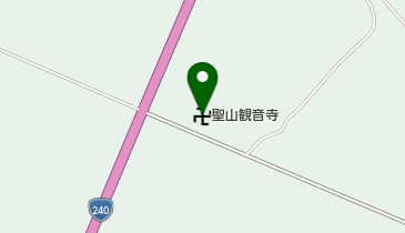 聖山観音寺の地図画像
