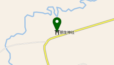 明生神社の地図画像