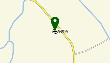 浄願寺の地図画像