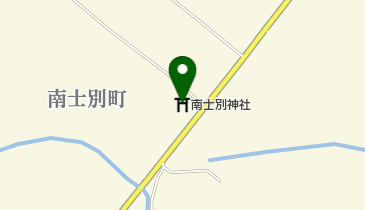 南士別神社の地図画像