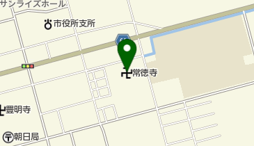 常徳寺の地図画像