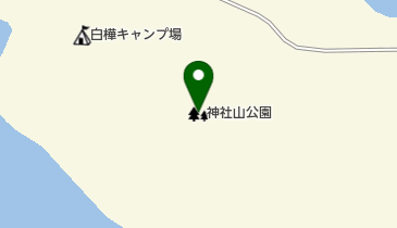 神社山公園の地図画像