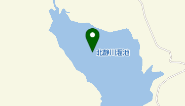 北静川溜池の地図画像