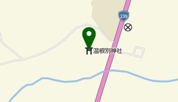 温根別神社の地図画像