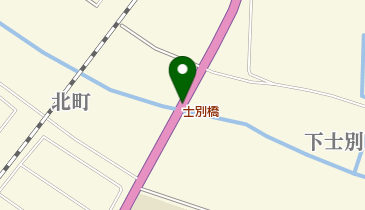 士別橋の地図画像