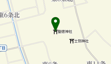 聖徳神社の地図画像